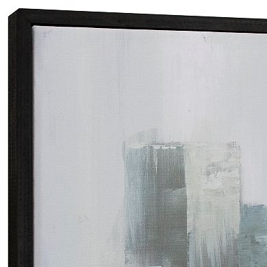 Fine Art Canvas Domain Light Panel Canvas in Black Frame