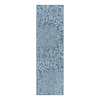 KHL Rugs Savine Floral Indoor Outdoor Rug