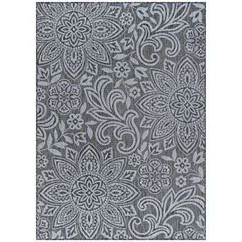 KHL Rugs Savine Floral Indoor Outdoor Rug