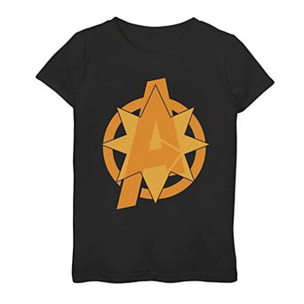 Girls 7-16 Marvel Avengers Endgame Badge Logo Tee