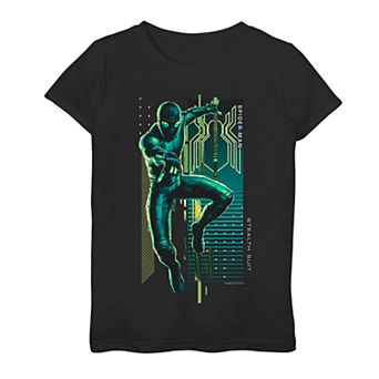 Girls 7-16 Marvel Spider-Man Far From Home Tech Suit Poster Tee
