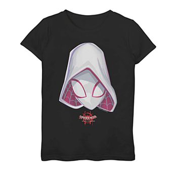 Girls 7-16 Marvel Spider-Man Into The Spider-Verse Gwen Face Tee