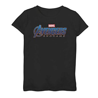 Girls 7-16 Marvel Avengers Endgame Movie Logo Graphic Tee