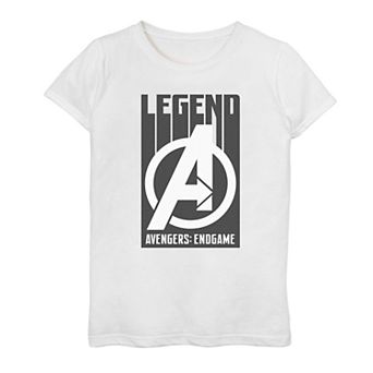 Girls' 7-16 Marvel Avengers Endgame Legends Poster Graphic Tee