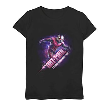 Girls 7-16 Marvel Avengers Endgame Ant-Man Quote Portrait Tee