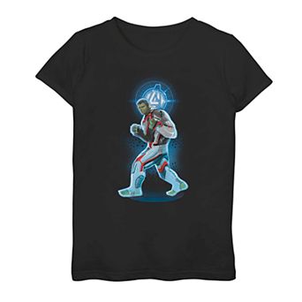Girls 7-16 Marvel Avengers Endgame Hulk Quantum Suit Tee