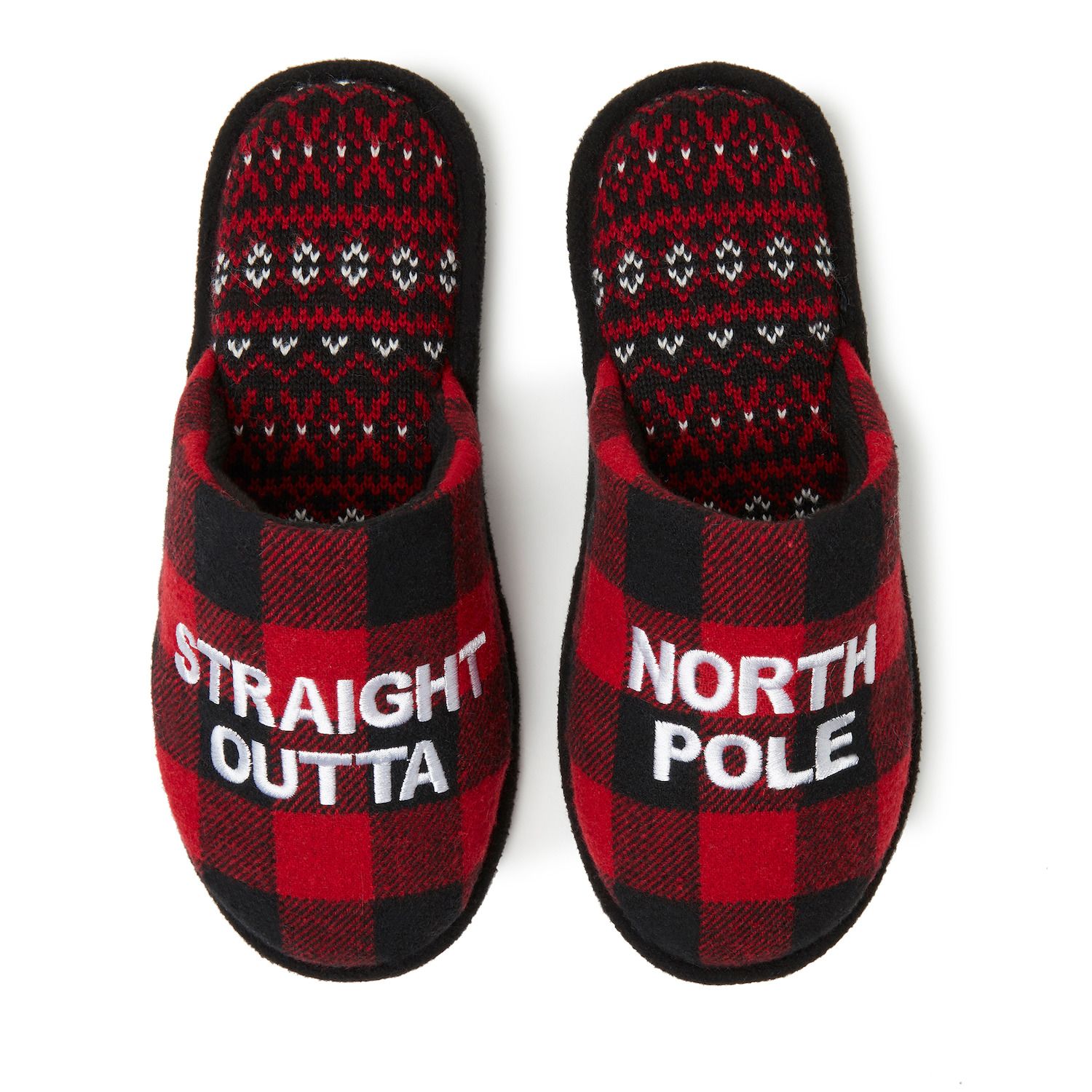 dearfoam holiday slippers