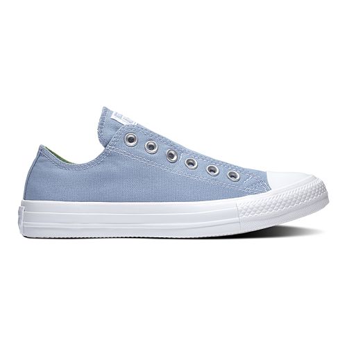 women's converse chuck taylor all star leather slip sneakers