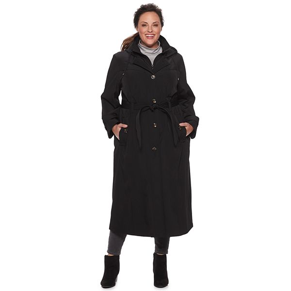 London fog trench sale coat women's plus size