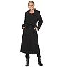 Women's TOWER By London Fog Hooded Long Trench Coat