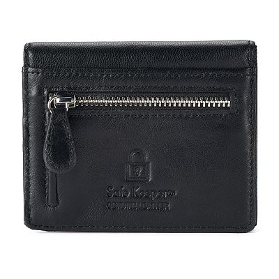 Apt. 9 Lambskin Leather RFID Blocking Mini Bifold Wallet