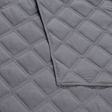 Truly Soft Everyday 3D Puff Quilted Quilt Set