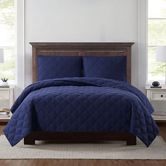 Truly Soft Everyday 3D Puff Quilted Quilt Set