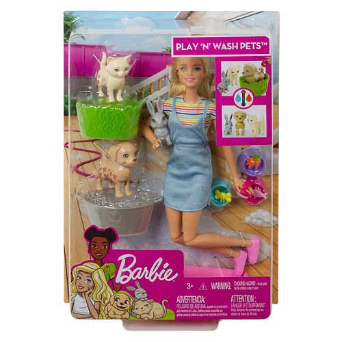 Barbie® Plan 'n' Wash Pets Doll and Playset