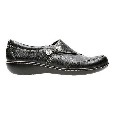 Clarks Woen's Ashland Spin Q Slip-On Loafer 7 Narrow Black For Sale | North Las Vegas, NV