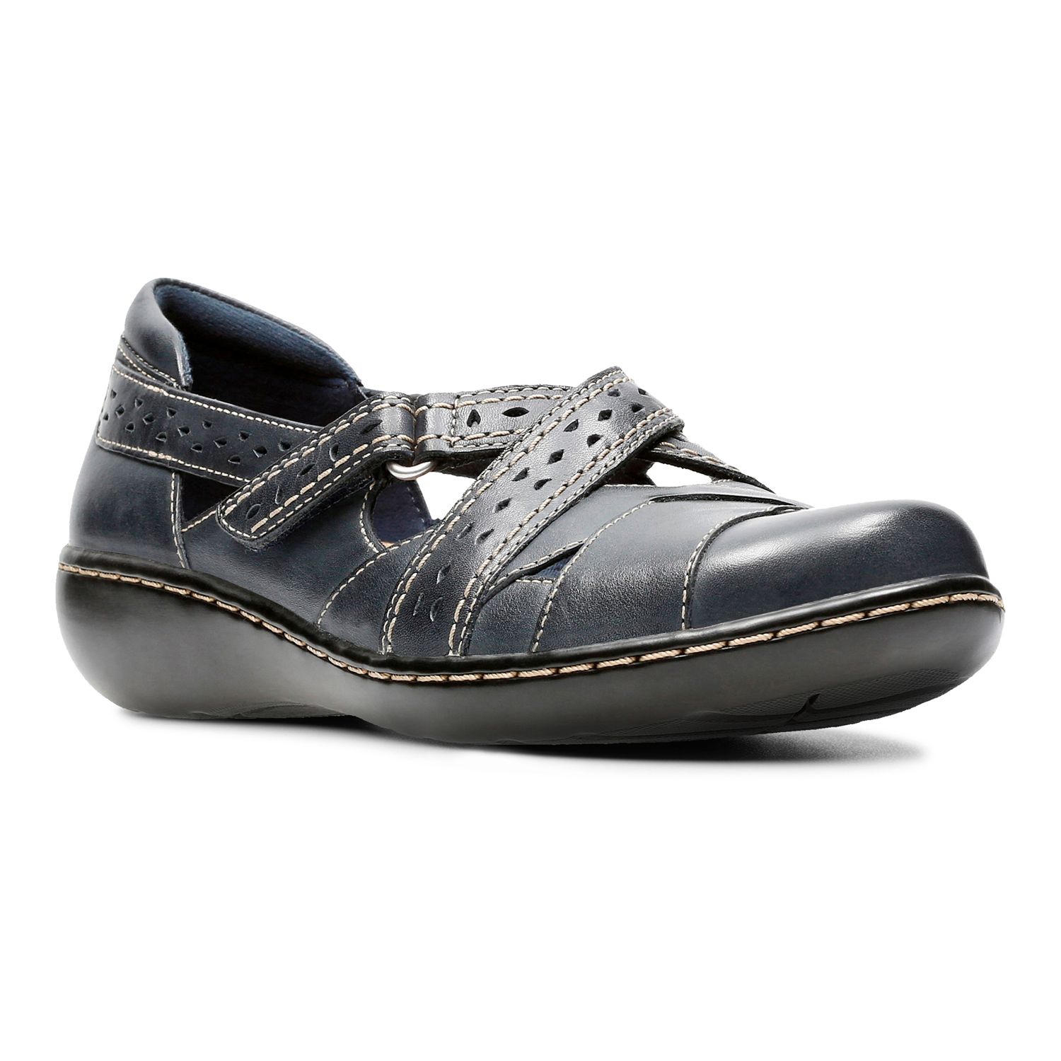 clarks haley stork navy