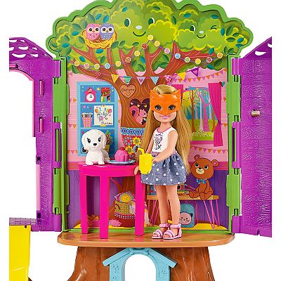 Barbie Chelsea Doll and Treehouse Playset