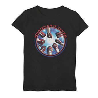 Girls' 7-16 Marvel Avengers Endgame "Whatever it Takes" Tee