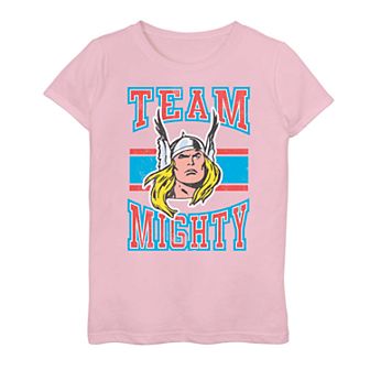 Girls' 7-16 Marvel Thor "Team Mighty" Graphic Tee