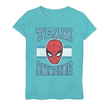 Girls' 7-16 Marvel Spider-Man "Team Amazing" Graphic Tee