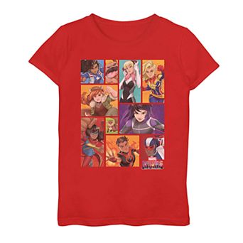 Girls' 7-16 Marvel Rising Secret Warriors Group Tee