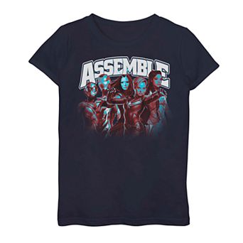 Girls' 7-16 Marvel Avengers Endgame Heroes Assemble Tee