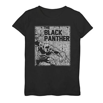 Girls 7-16 Marvel Black Panther Vintage Poster Tee