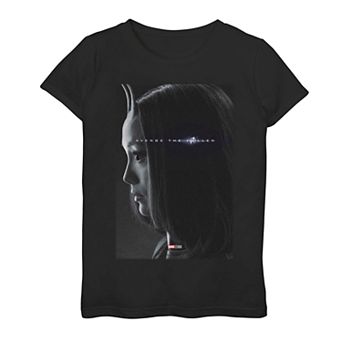Girls 7-16 Marvel Avengers Endgame Mantis Avenge Poster Tee