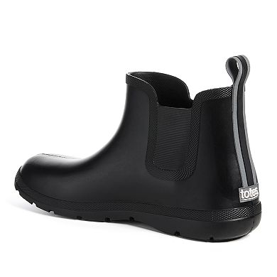 totes Cirrus Men's Waterproof Chelsea Rain Boots