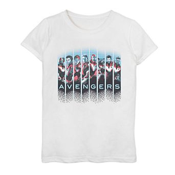 Girls 7-16 Marvel Avengers Endgame Quantum Grid Team Tee
