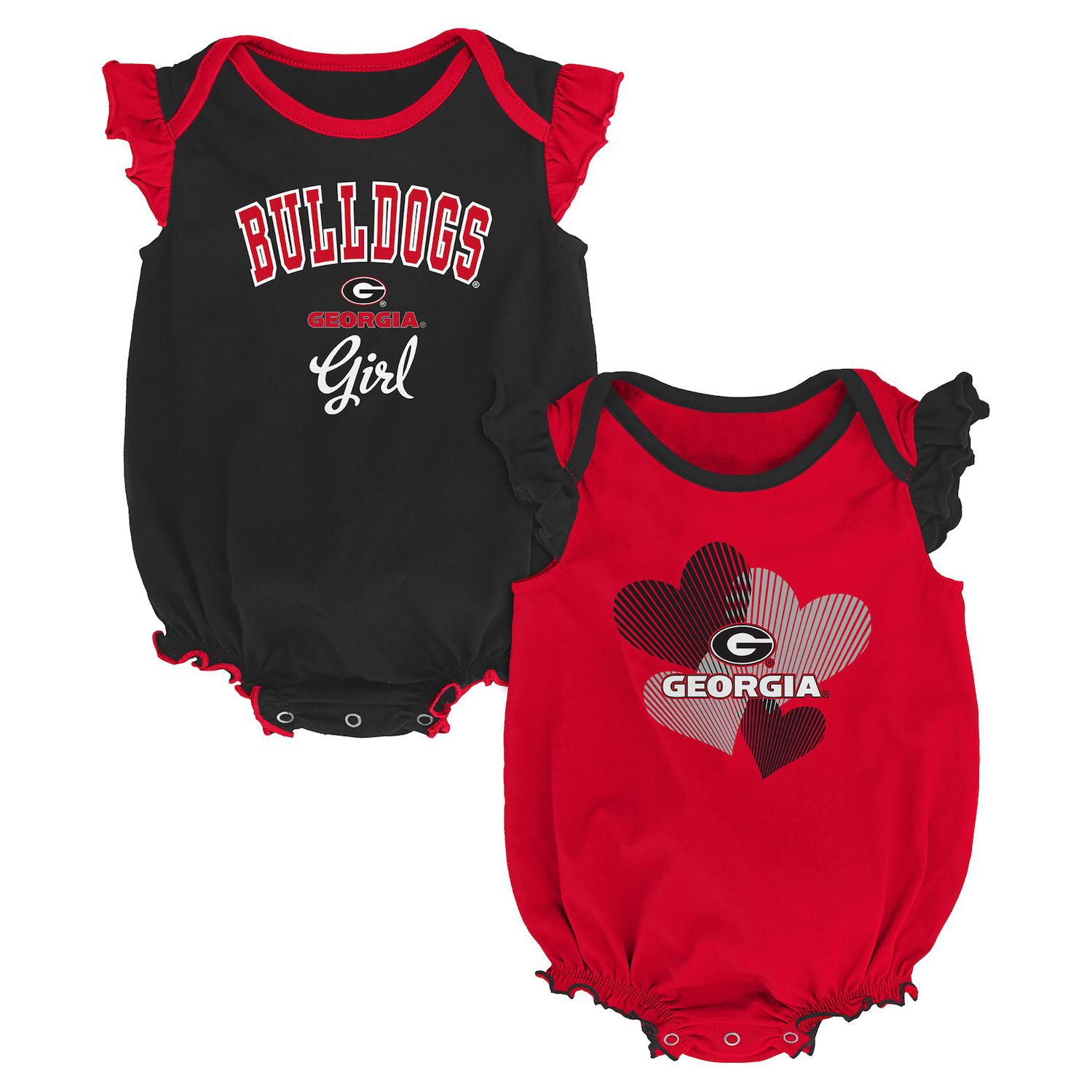 georgia bulldogs baby girl outfits