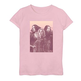 Girls 7-16 Marvel Avengers Infinity War Hero Trio Poster Tee