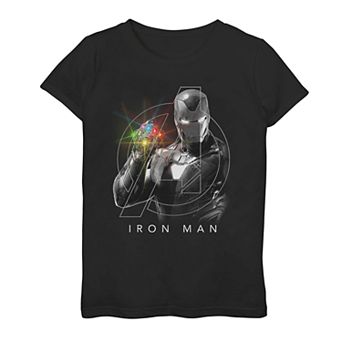 Girls 7-16 Marvel Avengers Endgame Iron Man Graphic Tee