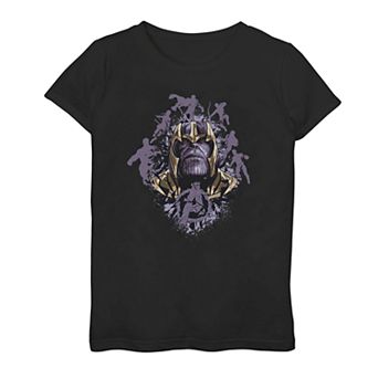 Girls 7-16 Marvel Avengers Endgame Thanos Graphic Tee