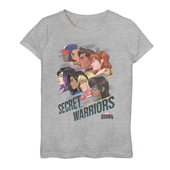 Girls 7-16 Marvel Rising Secret Warriors Squad Graphic Tee