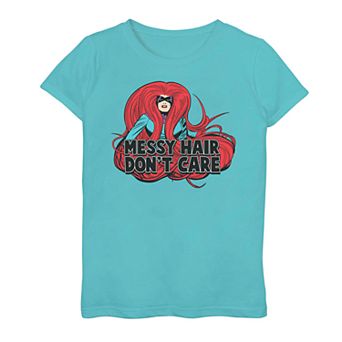Girls 7-16 Marvel Medusa "Messy Hair Don't Care" Graphic Tee