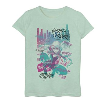 Girls 7-16 Marvel Spider-Gwen Watercolor Graphic Tee