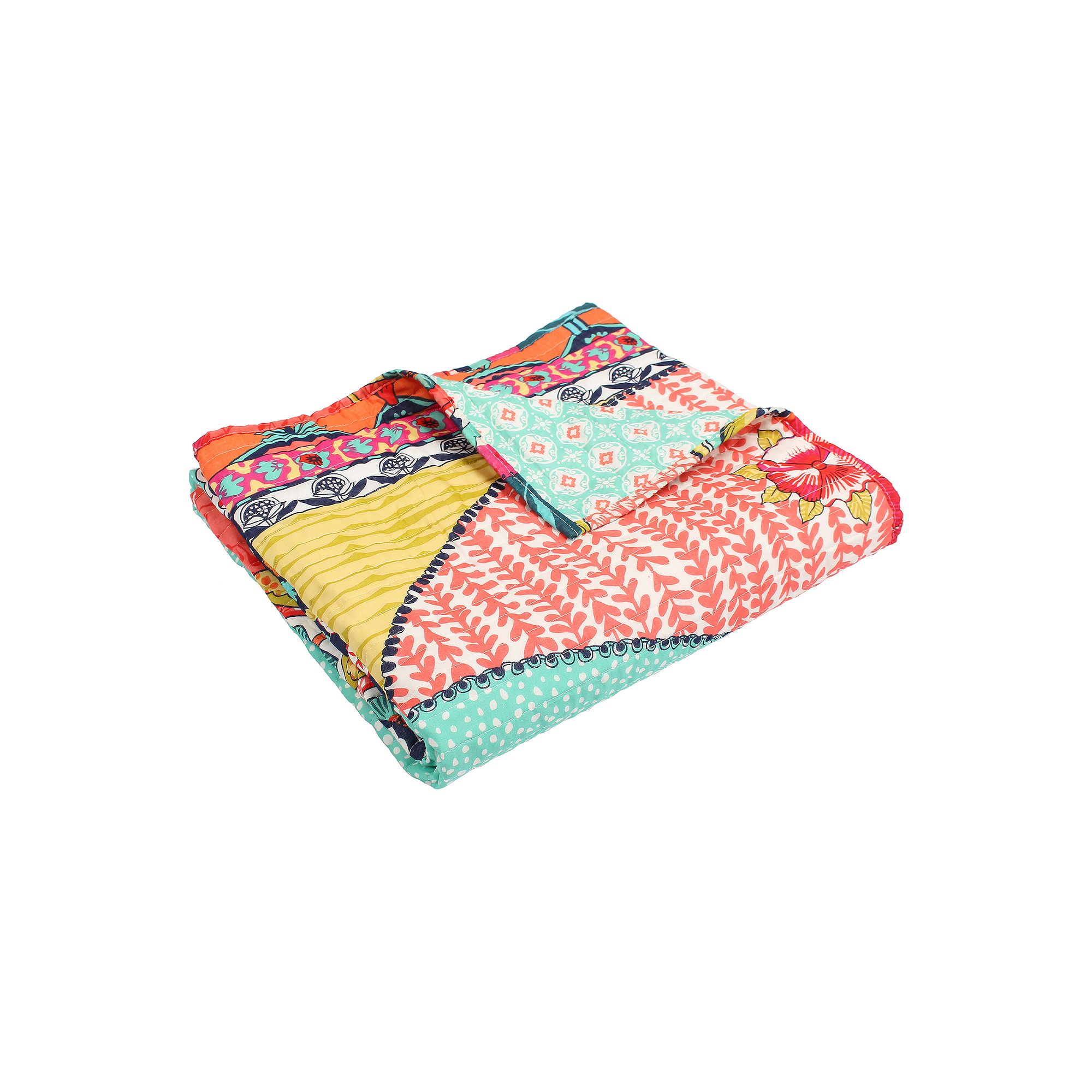Levtex Home Jules Quilted Throw, Multi