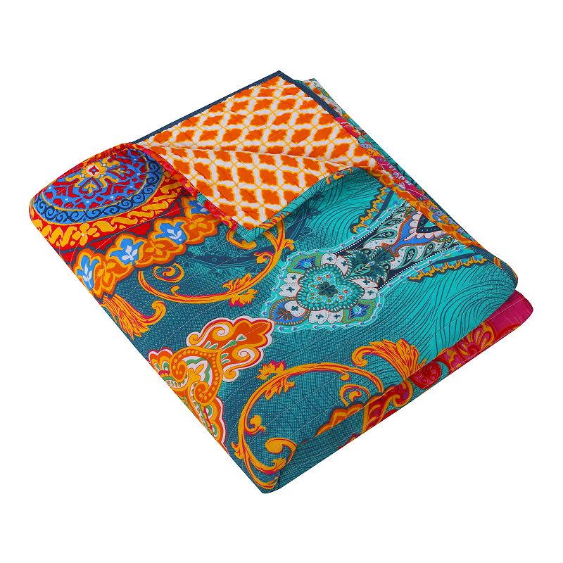 Levtex Mackenzie Quilted Throw, Multicolor