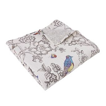 Levtex Mockingbird Quilted Throw