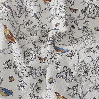 Levtex Mockingbird Quilted Throw