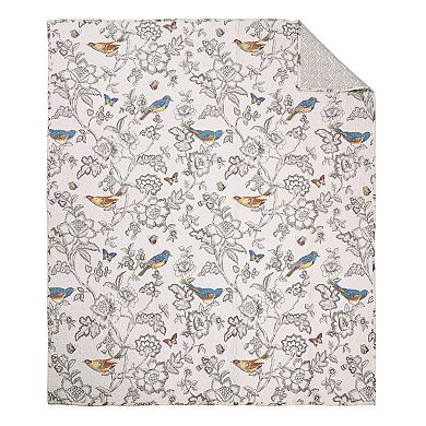 Levtex Mockingbird Quilted Throw