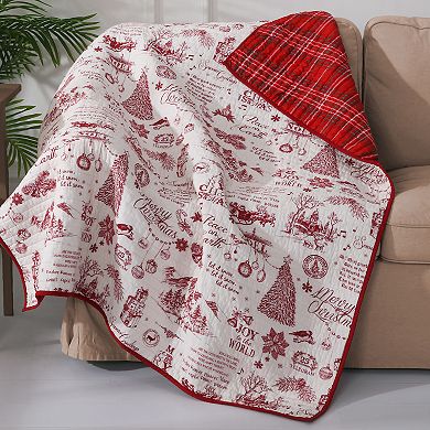Levtex Yuletide Quilted Throw