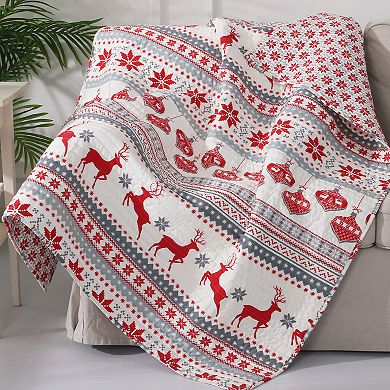 Levtex Silent Night Quilted Throw