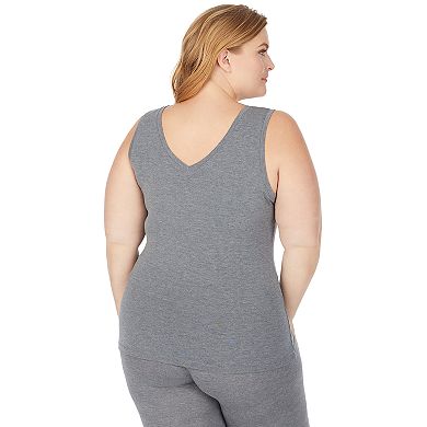 Plus Cuddl Duds Soft Wear with Stretch Reversible Tank Top