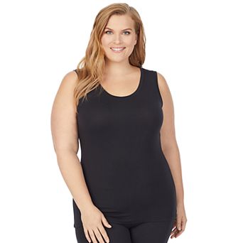 Plus Size Cuddl Duds® Soft Wear with Stretch Reversible Tank Top