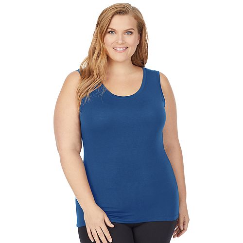 Plus Size Cuddl Duds® Soft Wear with Stretch Reversible Tank