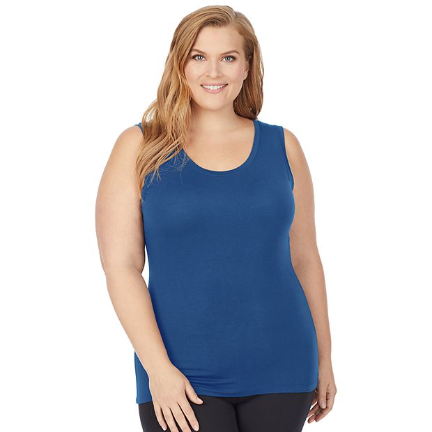 Cuddl Duds Plus Size Softwear with Stretch High Waisted Leggings