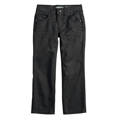 Boys 4-12 Sonoma Goods For Life® Skinny-Fit Twill Pants