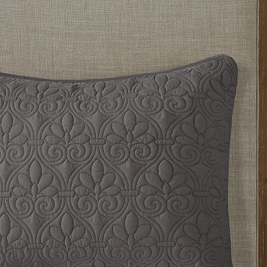 Madison Park Mansfield 3-piece Fitted Bedspread Set